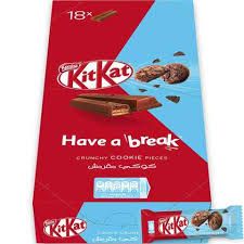 Imported KitKat Cookie Crumble Nestlé pack of 3