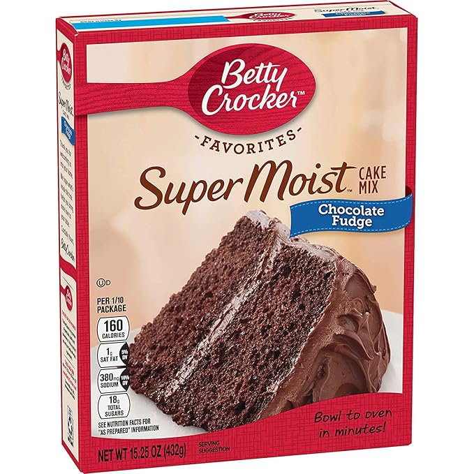 Betty Crocker Choco Fudge Cake Mix 432G