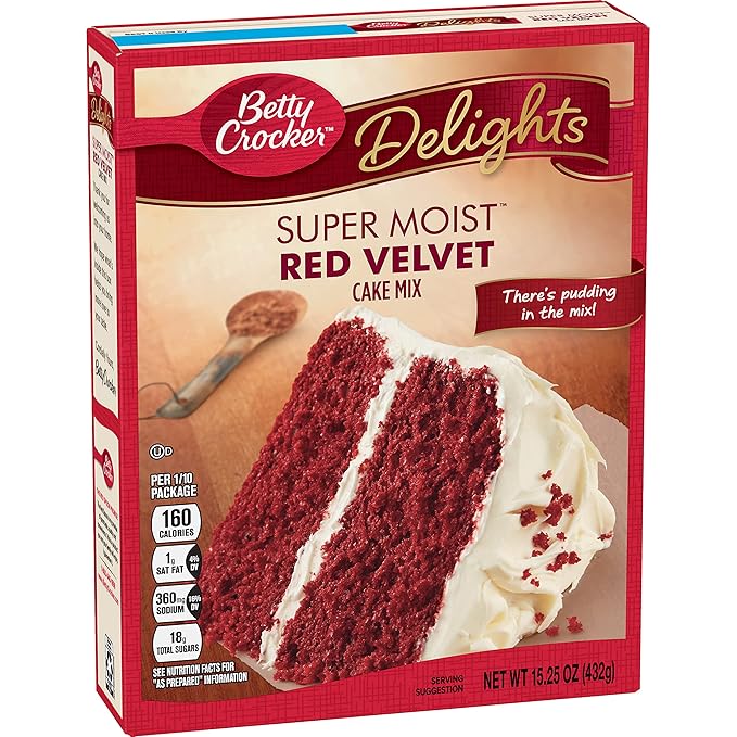 Betty Crocker Red Velvet Cake Mix 432G