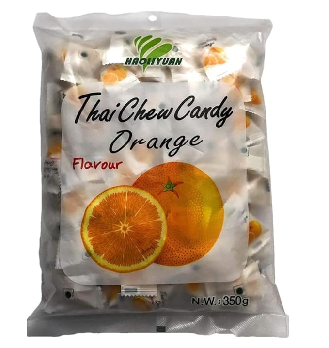 Haoliyuan Thai Chew Candy 350G - Orange