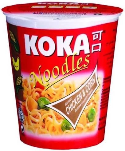 Koka Chicken Corn Flavour Cup Noodles 70G