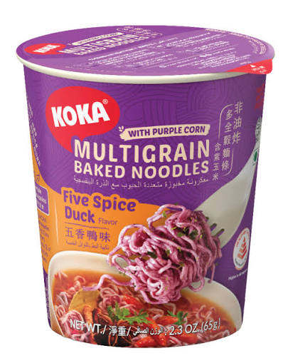 Koka Five Spiced Duck Baked Multi Grain Instant Cup Noodles 65G