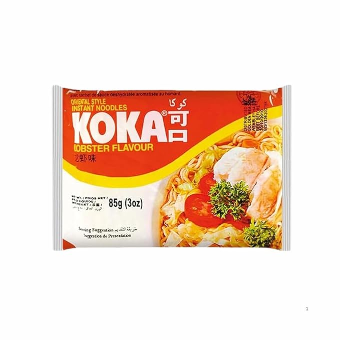 Koka Lobster Flavour Oriental Instant Noodles 85G