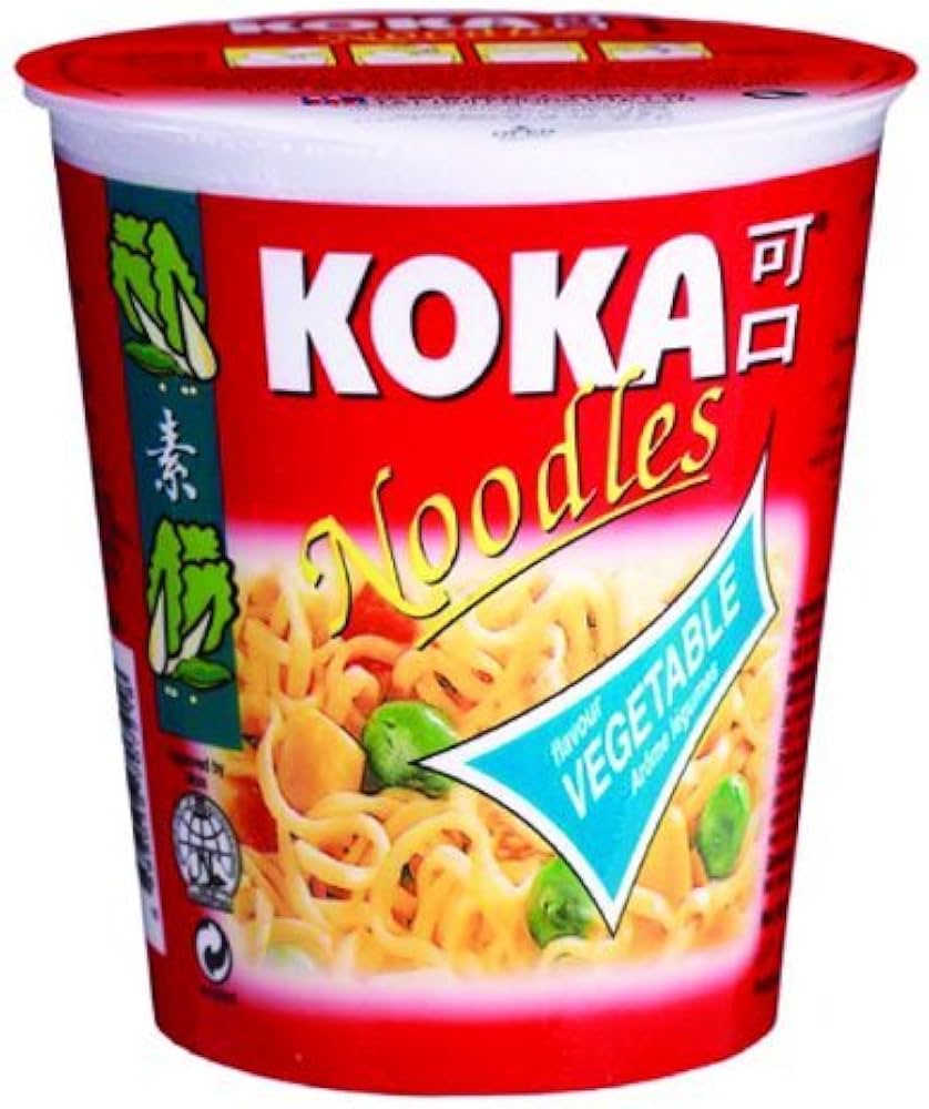 Koka Vegetable Flavour Cup Noodles 70G
