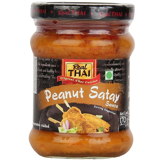 Real Thai Peanut Satay Sauce 170ml