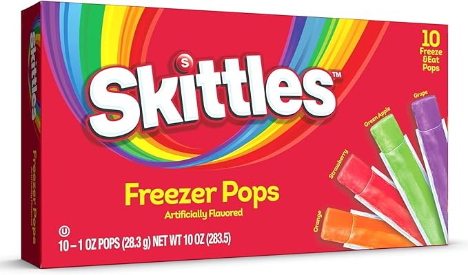 Skittles Freezer Pops