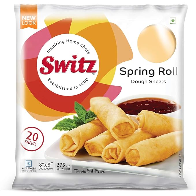 Switz Spring Roll Dough Sheets 275G (20Pcs)