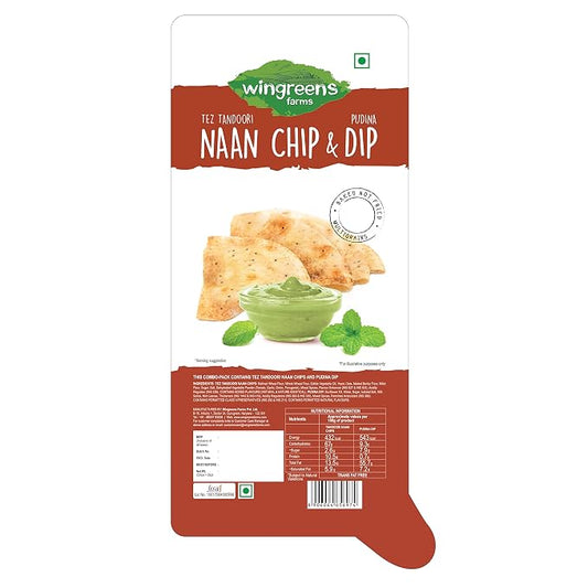 Wingreens Naan Chip & Dip - Tez Tandoori