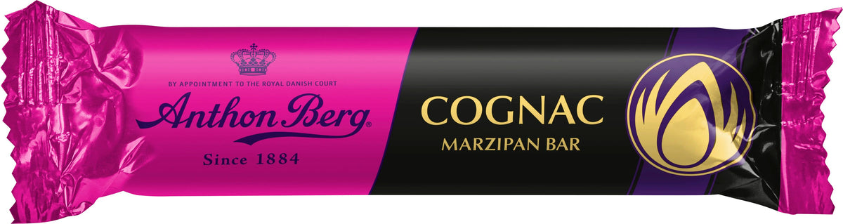 Anthon Berg Marzipan Cognac Chocolate Bars, 280g (7 x 40g) – chocolates