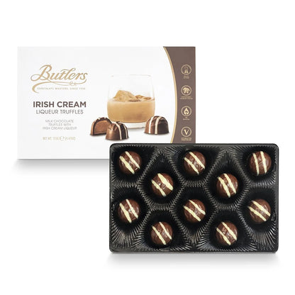 Butlers Irish Cream Liqueur Chocolate Truffles, 125g (10 Truffles) – pack