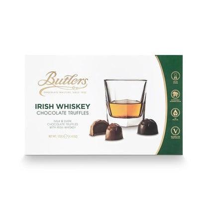 Butlers Irish Whiskey Chocolate Truffles, 125g (10 Truffles) – chocolates